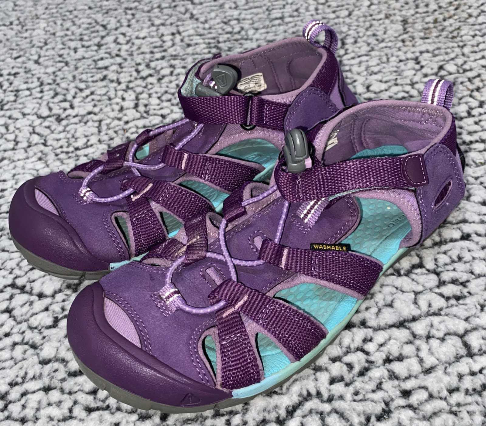 Sandali Keen giovanili bambina taglia 4 scarpe da trekking acqua viola bambini