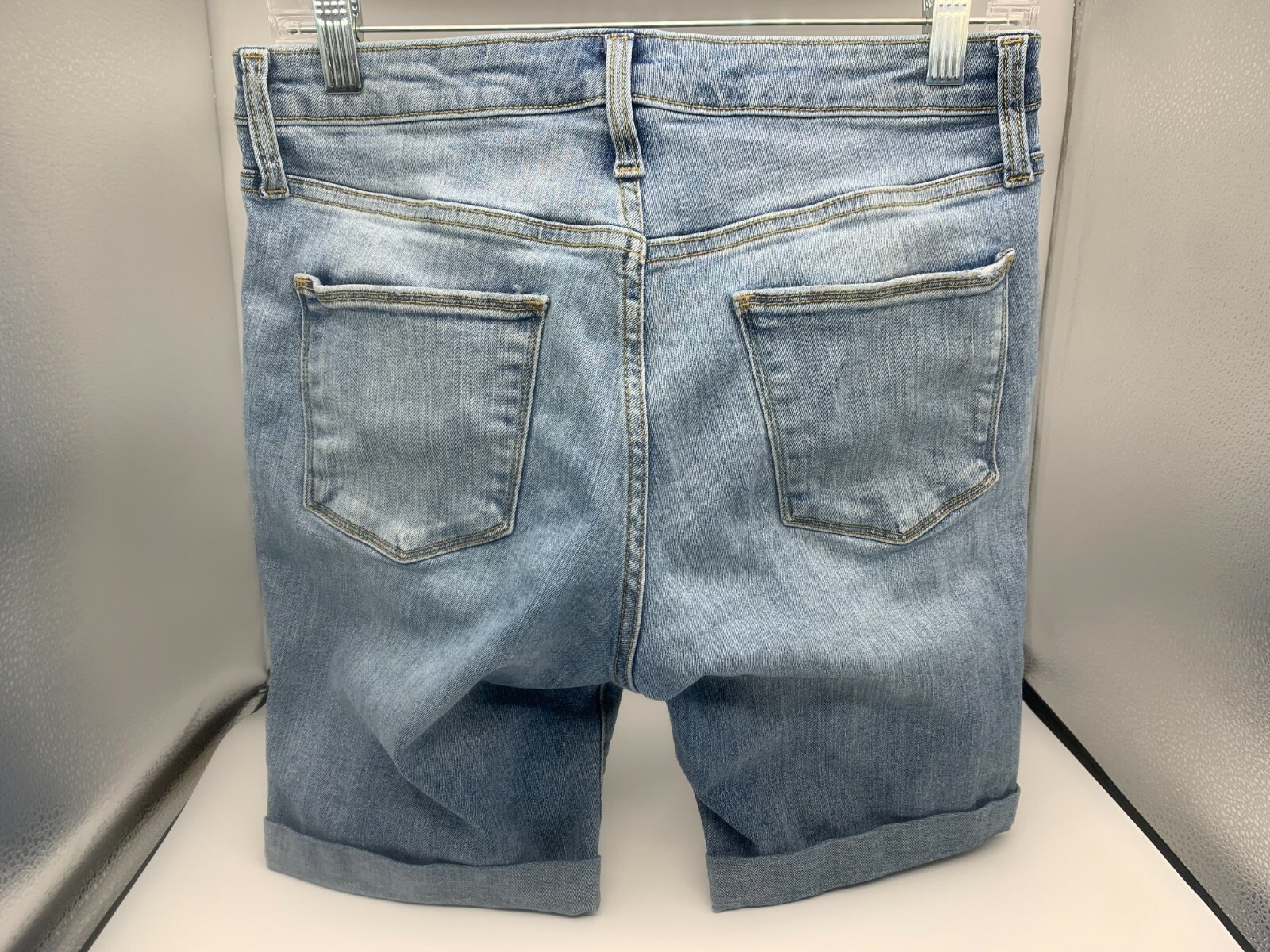 1 pr Universal Thread Classic Distressed Denim Sh… - image 2
