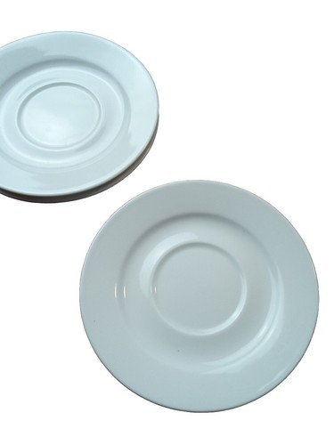 Fitz & Floyd - Everyday White - Espresso Untertasse 3er Set