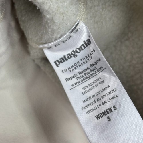 Patagonia Fleece Womens Small Oatmeal Better Sweater Full Zip Logo Pullover L... - Bild 6 von 10