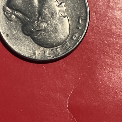 1965 liberty quarter no mint mark Strike Error | eBay