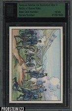 2013 Famous Fabrics Ink Horrors of War II Trading Cards 13