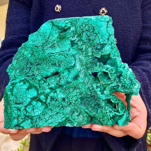 2.14LB Polished Peacock Stone - Spiritual Protection Stone, Unique Decoration - 第 10/13 張圖片