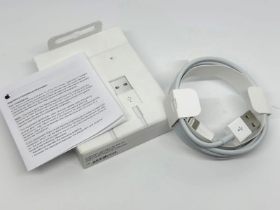 Apple iPhone Charger USB Genuine Original Fast Charging Cable 1m A1480 MUQW3AM/A