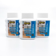 Rustins Water Based Wood Dye - Minimal VOC - penetrating stain - 5 shades 250ml
