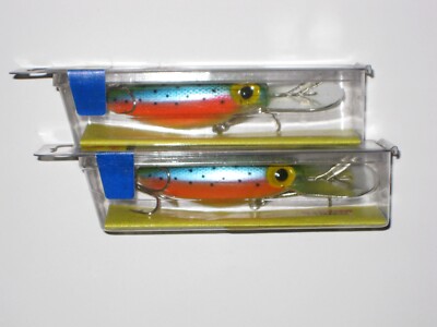 Leurre De Pêche Storm Hot N Tot Vintage AH105 Rouge/noir - Neuf En Boîte