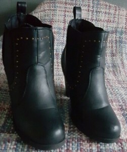 3 inch block heel boots
