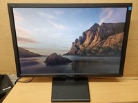 24 Inch LED Monitor Screen Flat HDMI CCTV DP DVI TFT LCD HP NEC HANNS-G Full HD