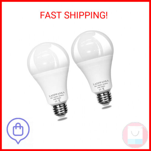 150 Watt Led Bulb, 2500LM Bright Led Light Bulbs, 23W Cool White 4000K, A21 Led