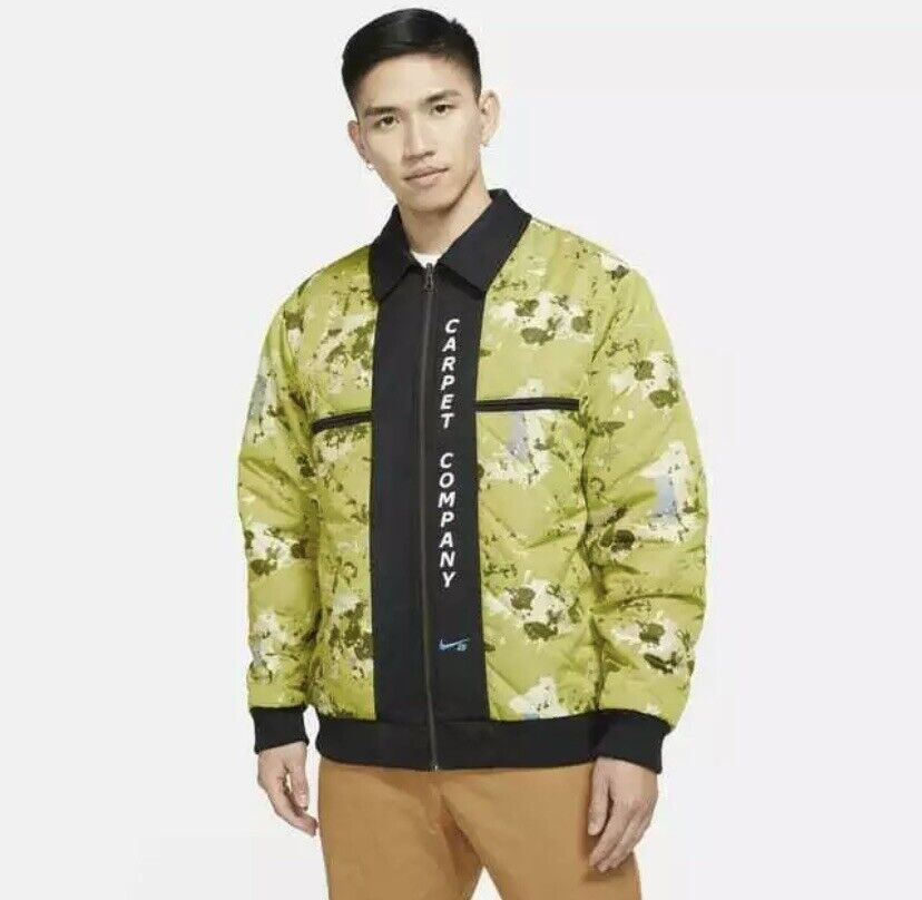 NIKE SB x CARPET COMPANY JACKET REVERSIBLE BLACK MULTI-COLOR NIKE SB x CARPET COMPANY JACKET REVERSIBLE BLACK MULTI-COLOR