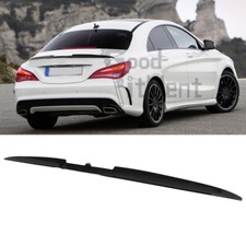 Schwarz Glanz Heckspoiler Lippe Spoiler Einstellbar für Mercedes CLA C118 C117