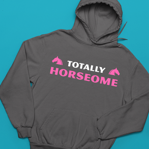 Total Horseome Kapuze Reiten Reiter Tier Liebhaber Lustig Retro Geschenke - Bild 9 von 24