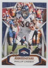 2019 Panini Rookies & Stars Orange 4/99 Phillip Lindsay #75 0sf1