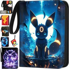 XXXL Sammelalbum für 400/900 Pokemon Karten 4-/9- Pocket Sammelmappe Ordner Heft