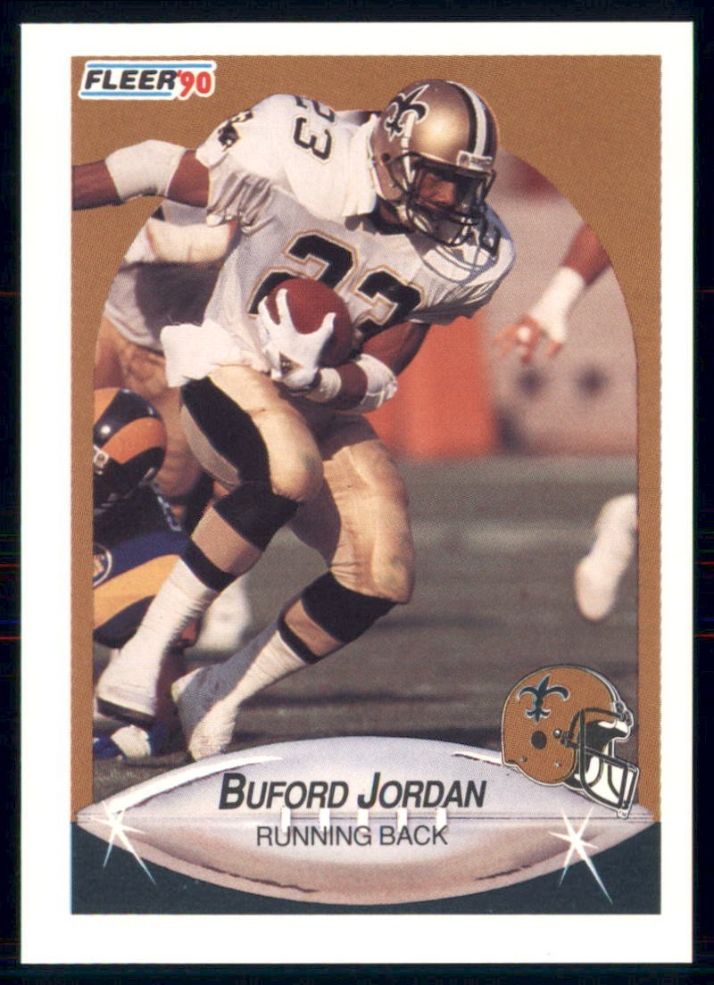 1990 Fleer - Buford Jordan #191 (RC)