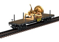 "MäRklin H0 48837 Ac/Dc Flachwagen \"Stiff Upper Lip\" Neu/Ovp"