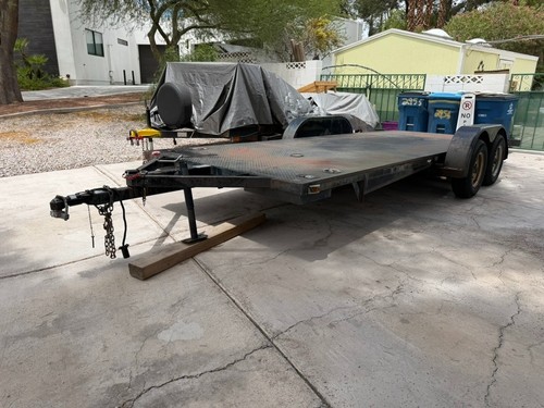 2006 18 ft Sloan Kwik Load SDX Rollback Tilt Car Trailer. 5 Brand New Tires