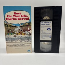 Race For Your Life, Charlie Brown (VHS, 1977)  First Edition Release Peanuts