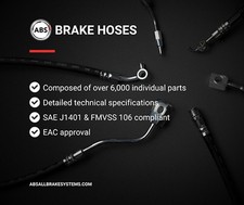 A.B.S. Bremsschlauch SL 1855 für HYUNDAI TUCSON NX4E NX4A CRDi HTRAC Hybrid 48V