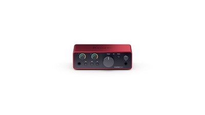 FOCUSRITE SCARLETT SOLO 4th generation USB Audio interface guitarist, vocalist,
