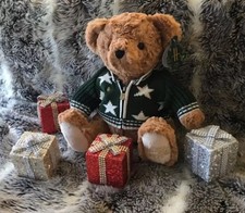 Harrods Christmas / Xmas Teddy Bear - named Louie - 2022 Brand new with tags,,