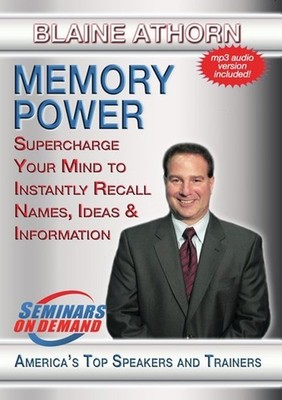MEMORY POWER - SUPERCHARGE YOUR MIND TO INSTANTLY RECALL NAMES, IDEAS & INFORMAT