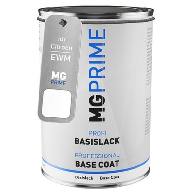 Autolack Dose spritzfertig für Citroen EWM Blanc Cygne Basislack 1,0L