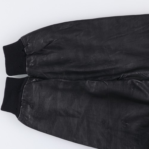 Used Daniel TERENCE leather flight jacket men's size XL - Picture 9 of 18