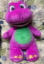Barney  s World BARNEY 25  Plush Stuffed Toy by Fisher Price