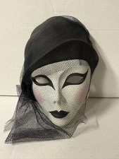 Vintage Venezianische Deko Maske (Keramik),17cm/15-MA
