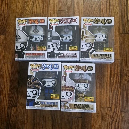 Funko Pop! Rocks Ghost Lot Of 5