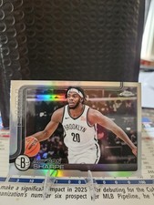 2025-26 Topps Chrome Dayron Sharpe Refractor 74