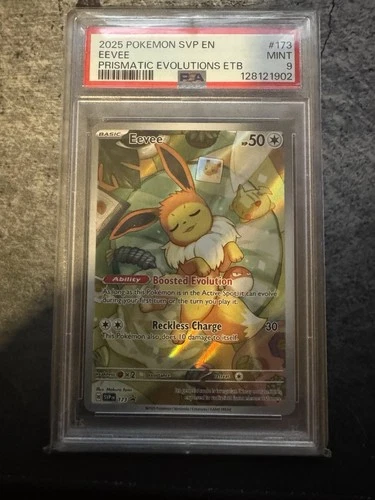 Pokémon Eevee Holo Promo 173 Sv: Scarlet & Violet PSA 9