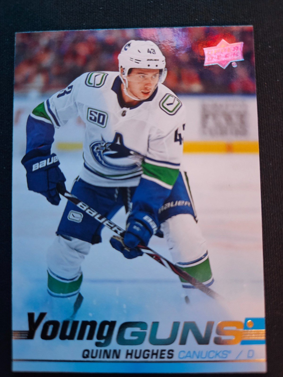 2019-20 Upper Deck - Young Guns Quinn Hughes #249 (RC) Canucks