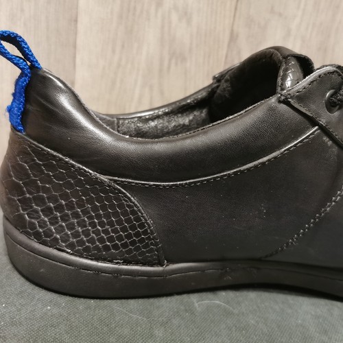 Men’s Kurt Geiger black Sneakers With Snake Skin Texture Size uk 9 eu 43 - Picture 14 of 21