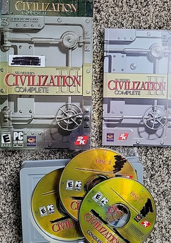 Sid Meiers Civilization III Complete (PC 2004) Boxed 3 CD’s - Picture 4 of 6