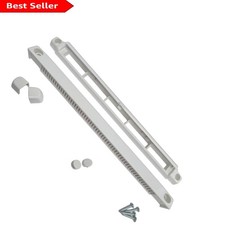 Efficient 400 mm Adjustable Trickle Vent - White for Enhanced Indoor Air Quality