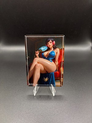 D.va Overwatch Waifu Card TCG Full Art Waifu Legends Custom Goddess