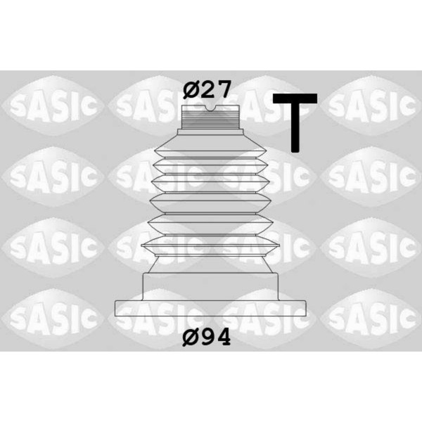 Sasic Achsmanschette Satz Getriebeseitig Passend FüR Audi A3 Seat Altea Arosa CO-image