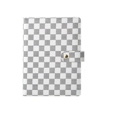 Checked A5 Ring binder filofax