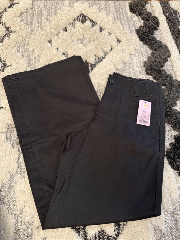 Wild Fable Dark Gray Wide Leg Raw Waistband Xxs Pants NWT