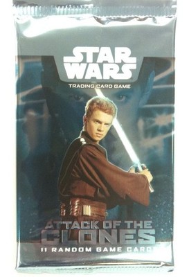 STAR WARS FREE ATTACK CLONES BOOSTER + C-3PO (A) 67/180 FOIL M/GEM MINT