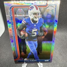 TOPPS CHROME 2025 JOSHUA PALMER REFRACTOR #31 BUFFALO BILLS NFL