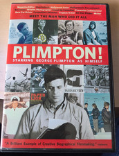 Plimpton ! DVD 2014 George Plimpton Region 1 NTSC English Audio