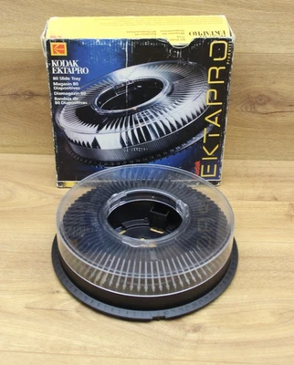 Kodak Ektapro 80 Slide Rotary Tray Carousel Magazine BOXED - Image 1 of 4