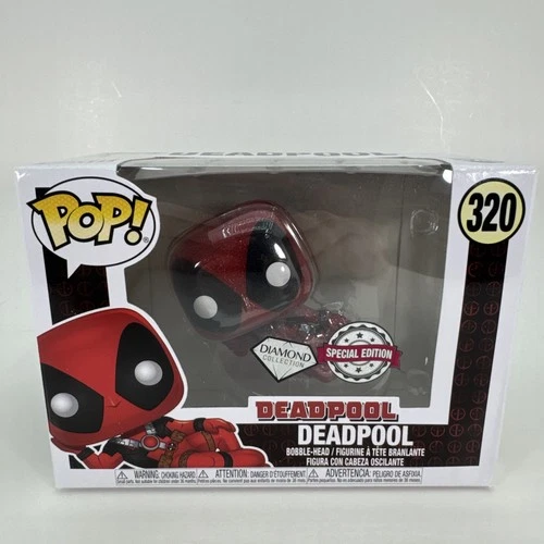 Funko Pop! Vinyl: Marvel - Deadpool (Diamond Glitter) - Hot Topic Exclusive #320