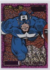2023 Allegiance The Infinity Trilogy Magenta Glitter /199 Captain America 1e88