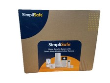 SimpliSafe Home Security System Indoor Camera 8 Piece Kit *new With Box Damage*
