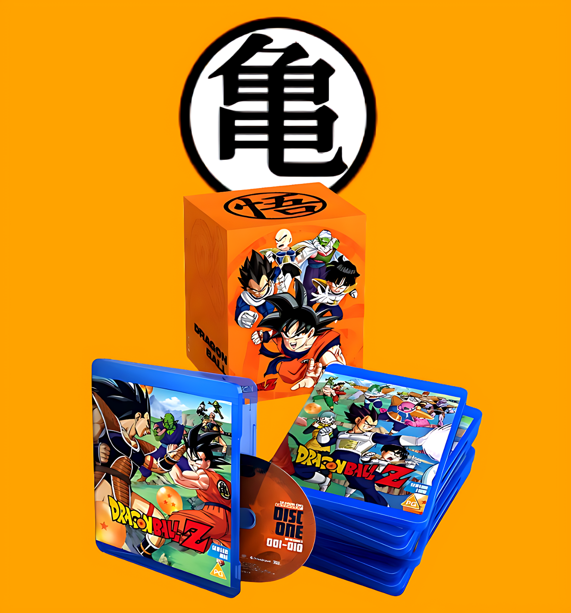 Dragon Ball Z The Complete Series Blu-ray Box Set All 9 Seasons