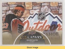 2021-22 Upper Deck Series 1 UD Canvas Kevin Hayes #C61 READ o1h